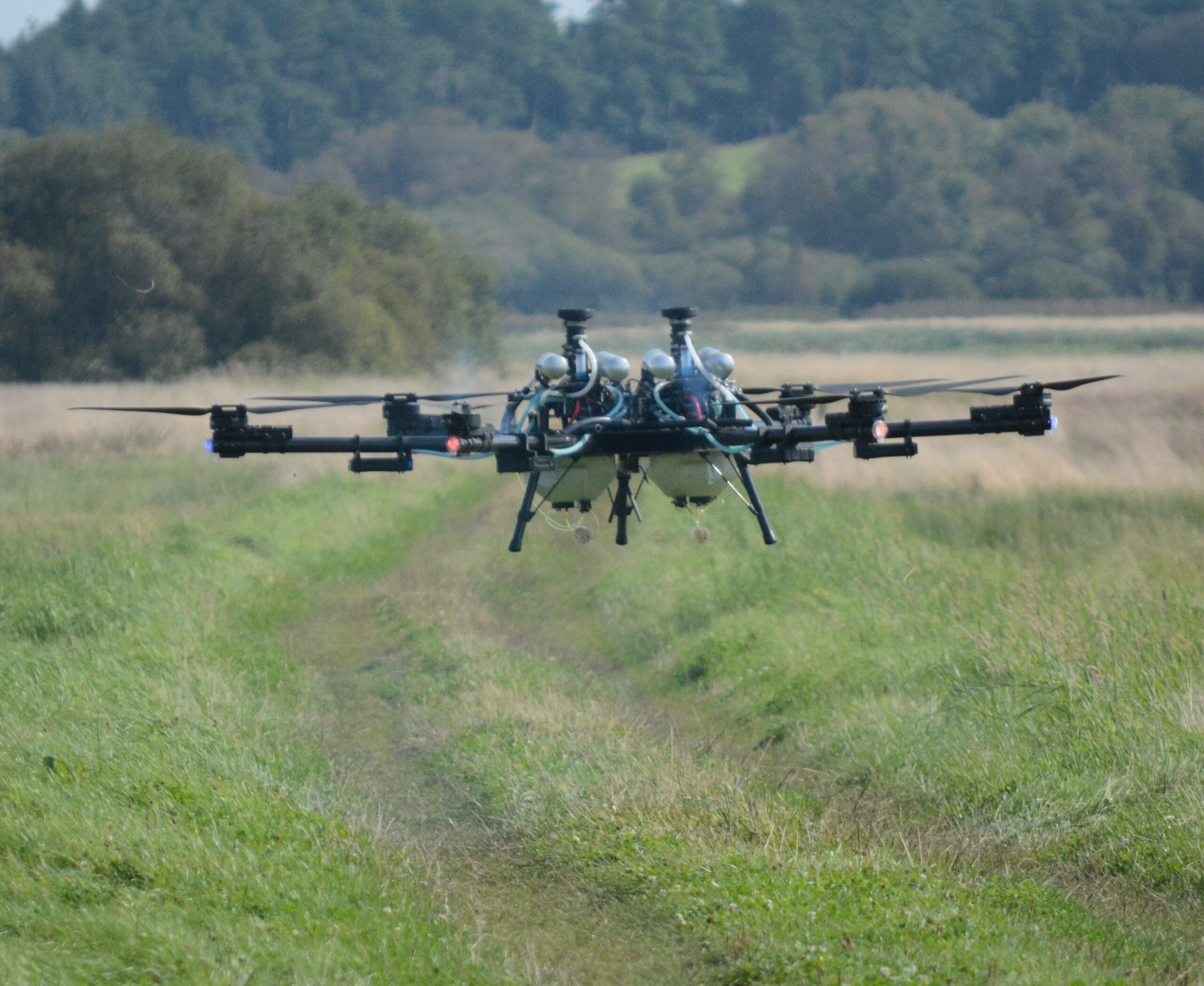 Atlas6 heavy-lift hybrid UAV on operations
